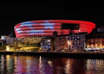 San Mamés, en el aire