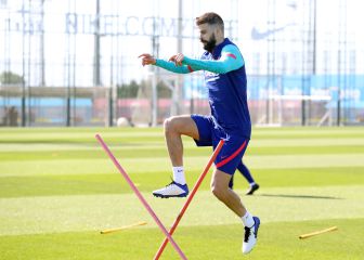 Piqué supera la prueba a medias: sólo puede jugar infiltrado