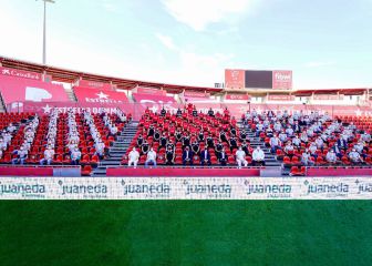 Foto oficial de la temporada 2020-21 con 100 aficionados