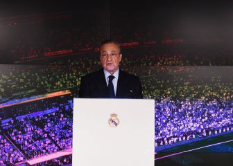 Florentino Pérez oficializa su candidatura a la presidencia