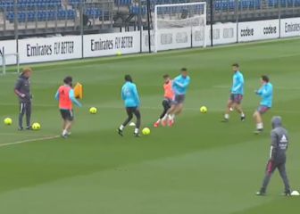 El Real Madrid realiza el último entrenamiento antes del Clásico