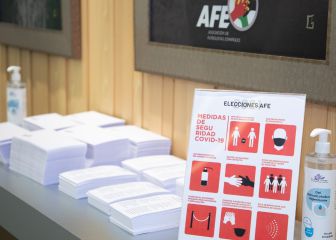 Se suspende el recuento en AFE hasta el jueves, con Aganzo en ventaja, ¡por agotamiento!