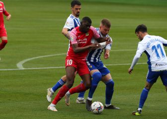 El VAR y los porteros dejan sin gol a Ponfe y Fuenlabrada