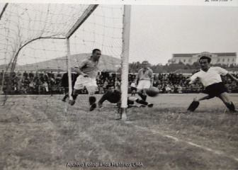 Malacitano-Ferroviaria: 80 años de un partido histórico que estrenó La Rosaleda