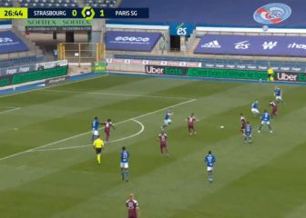 El año que lleva es de nota y muy alta: gran gol de Sarabia