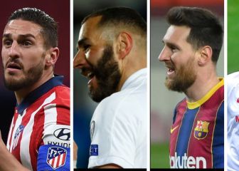 Quedan cinco jornadas: así es el calendario de los cuatro favoritos