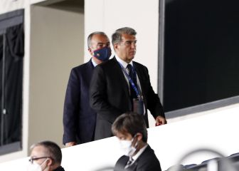 Laporta se reúne en un encuentro institucional con el nuevo presidente del CSD