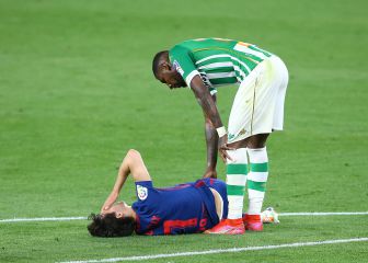 João Félix, lesión de tobillo