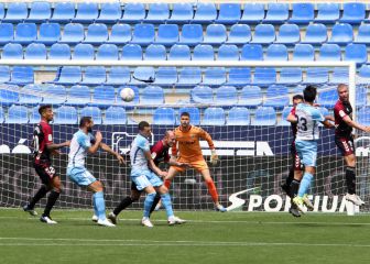 El Málaga sueña con el playoff y deja en la UVI al Albacete