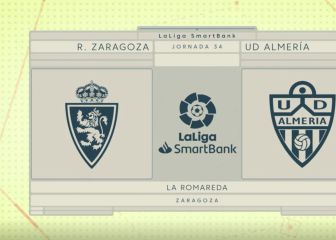 El VAR condena al Almería y hace respirar al Zaragoza