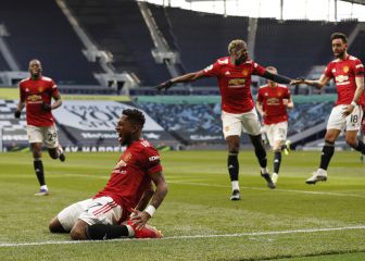 Fred, Cavani y Greenwood firman la remontada