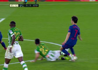 La jugada de la lesión de Joao