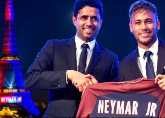 Las peticiones de Neymar a Al Khelaifi en 2017: cadena hotelera, su nombre en la Torre Eiffel...