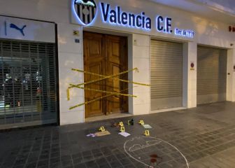 El Valencia se 'convierte' en la escena de un crimen