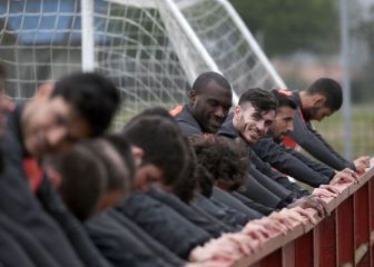 David Gallego prepara el derbi con toda la plantilla a disposición