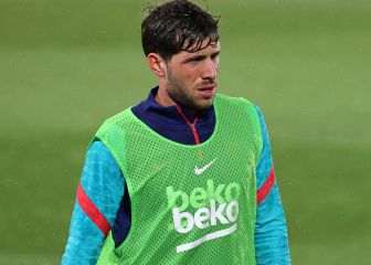 Sergi Roberto aprieta para jugar la final de Copa del Rey