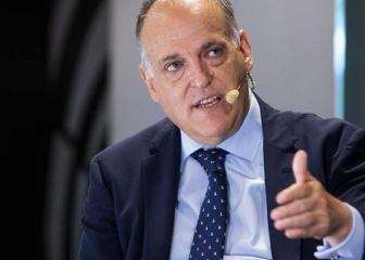 Tebas: “Si Alierta decide salir del Zaragoza, le ayudaremos”