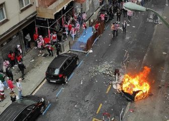 Seis nuevos imputados por incidentes en Bilbao en vísperas de la nueva final