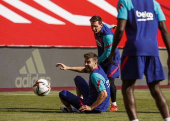 Piqué aprieta para ser titular: se infiltra por segunda vez