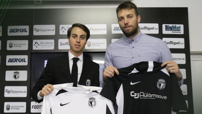 Burgos CF Michu presentación Segunda B