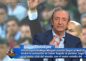 Pedrerol pide perdón a Zidane: atentos a su afirmación y al palito que le da Gatti