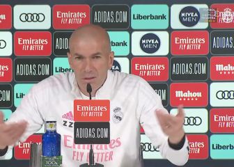 La respuesta tajante de Zidane sobre su futuro en el Real Madrid