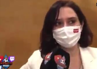 Ayuso irrumpe en el 'Chiringuito Inside' y proclama su 'tirria' al Barça ante Pedrerol