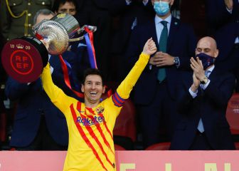 Messi, del burofax a La Cartuja