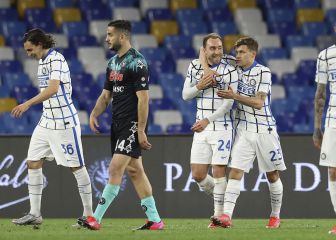 El Nápoles ralentiza la carrera del Inter