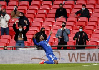 Iheanacho mete al Leicester en la final