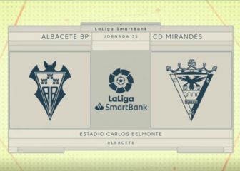 Ortuño sella el triunfo por la mínima del Albacete ante el Mirandés