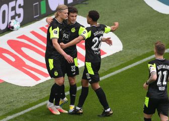 Haaland y el Dortmund se desahogan con el Bremen