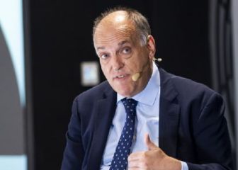 Tebas cita el jueves a todos los clubes salvo Madrid, Barça y Atleti
