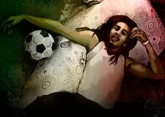 La historia de Bob Marley y el fútbol: cómo casi salva su vida