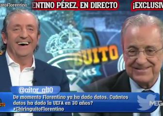 El vacile con tintes culés de Pedrerol a Florentino: “No cuente historias...”