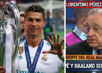Una de sus respuestas más contundentes: Florentino y la posible vuelta de Cristiano