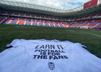 Camisetas con mensaje en la Liga: 