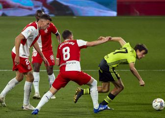 El Girona encuentra el paraíso sin la posesión del balón