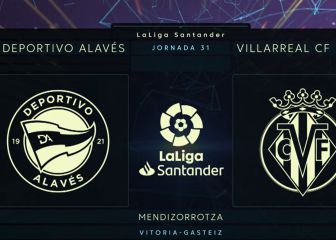 Joselu lidera la victoria del Alavés ante el Villarreal