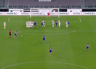 Cristiano falla en la barrera y le cuesta un gol a la Juventus