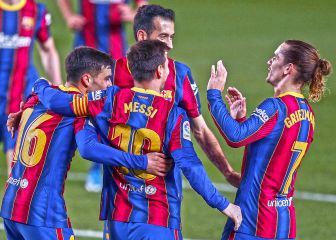 Barcelona-Getafe en imágenes