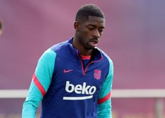 Dembélé, baja ante el Getafe