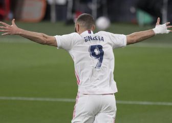 Benzema afina el punto de mira...