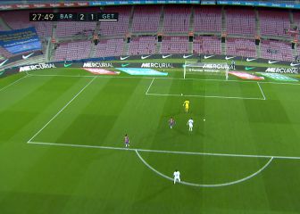 El dantesco gol que ha roto el Barça-Getafe: inexplicable