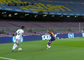 La jugada de Kubo en el Camp Nou que preocupa al Madrid