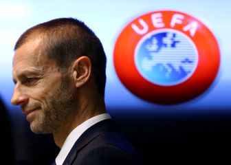 Ceferin advierte a Barça y a Madrid sobre la próxima Champions