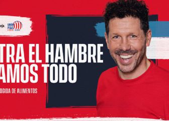 La familia Simeone y el Atlético, unidos contra el hambre