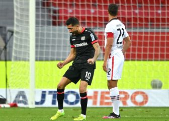 El Leverkusen gana al Eintracht y le hace un favor al Dortmund