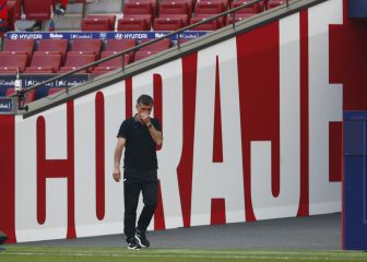 Así trata de levantar la moral de la tropa Mendilibar