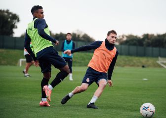 El Girona sólo viaja con 13 jugadores del primer equipo a Oviedo